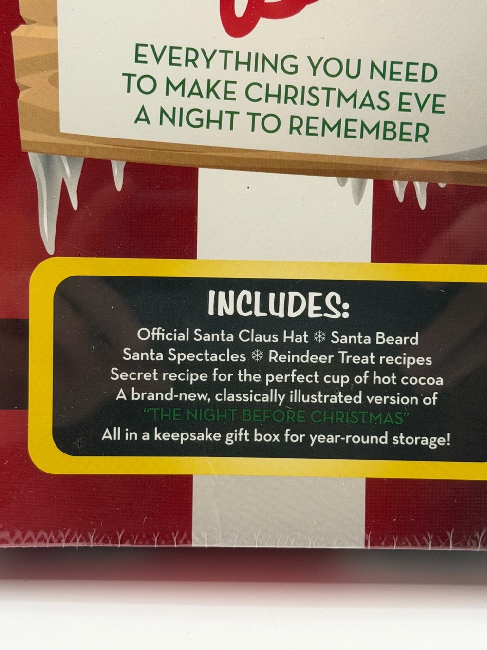 Santa In A Box! Christmas Eve Family Handbook & Santa Costume by Appleseed - New - Picture 8 of 8